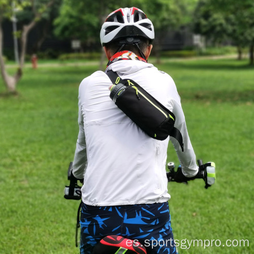 Bolsa de cintura deportiva con botella